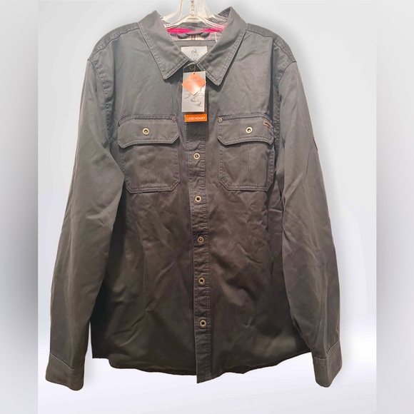 NWT Legendary White Tails Men’s Journeyman Jacket Navy Blue Size 1(LG)  1 (MD) - Picture 1 of 8